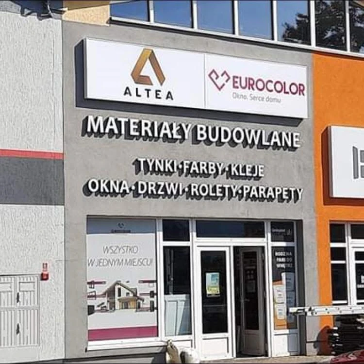 Litery ze Styroduru z Licem Pleksi